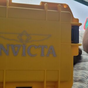 Invicta Yellow Watch Case
